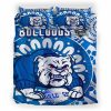 NRL Canterbury-Bankstown Bulldogs Aboriginal Watercolour Doona Cover