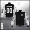 NRL Gold Coast Titans Custom Name Number Baseball Jacket