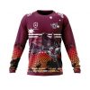 NRL Manly Warringah Sea Eagles Custom Name Number Australia’s Day Sweatshirt