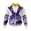 NRL Melbourne Storm Custom Name Number Australia’s Day Zip Up Hoodie