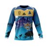 NRL Gold Coast Titans Custom Name Number Australia’s Day Sweatshirt