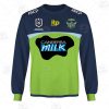 NRL Canberra Raiders Custom Name Number 2021 Home Jersey Sweatshirt