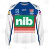 NRL Newcastle Knights Custom Name Number 2021 Away Jersey Sweatshirt