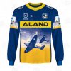 NRL Parramatta Eels Custom Name Number 2020 ANZAC Day Jersey Sweatshirt