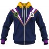 NRL Melbourne Storm Custom Name Number 1998 Vintage Retro Heritage Jersey Zip Up Hoodie