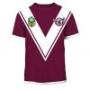 NRL Manly Warringah Sea Eagles Custom Name Number Vintage 1998 Jersey T-Shirt