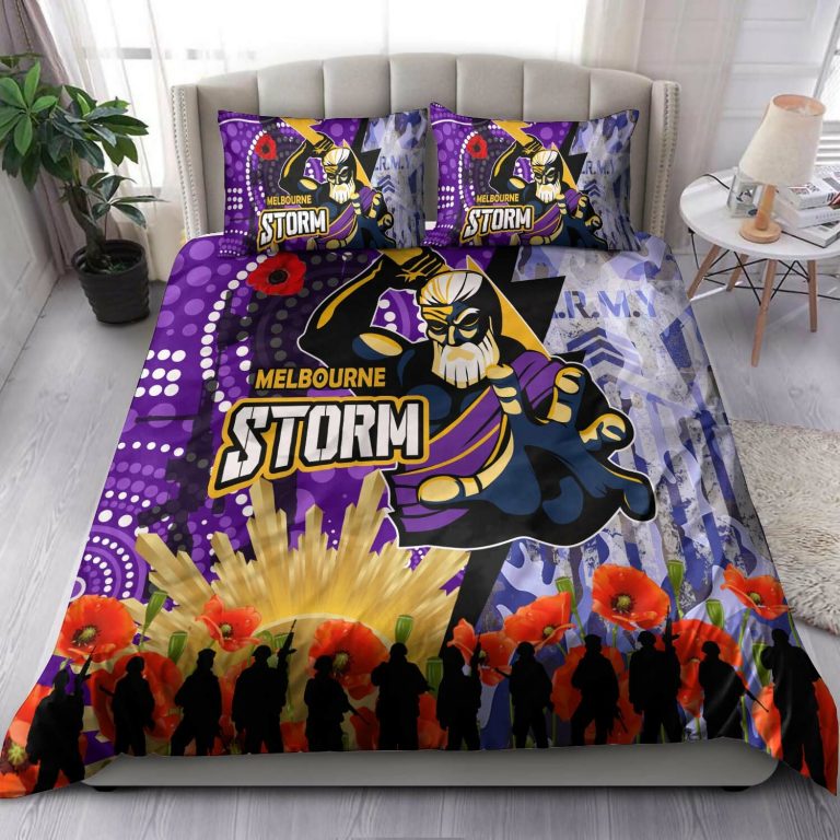 NRL Melbourne Storm Doona Cover V5