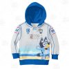 NRL Canterbury-Bankstown Bulldogs 2020 x Bluey Jersey Kids Pullover Hoodie