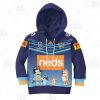 NRL Gold Coast Titans Bluey Kids Pullover Hoodie