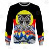 NRL New Zealand Warriors Dinky Di Lover Aboriginal Flag x Indigenous Sweatshirt