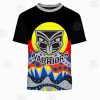 NRL New Zealand Warriors Dinky Di Lover Aboriginal Flag x Indigenous T-Shirt