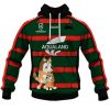 NRL South Sydney Rabbitohs Custom Name Number x Bluey Jersey Pullover Hoodie
