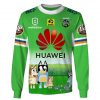 NRL Canberra Raiders Custom Name Number x Bluey Jersey Sweatshirt