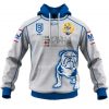 NRL Canterbury-Bankstown Bulldogs Custom Name Number Care Emoji 2020 Jersey Pullover Hoodie