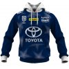 NRL North Queensland Cowboys Custom Name Number NRL Nines 2020 Jersey Pullover Hoodie