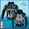 NRL Cronulla-Sutherland Sharks Custom Name Number On Field Indigenous Jersey Pullover Hoodie