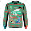 NRL South Sydney Rabbitohs Custom Name Number 2021 On Field Indigenous Jersey Sweatshirt