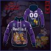 NRL Melbourne Storm Custom Name Number x The Simpsons 2020 Halloween Pullover Hoodie