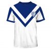 NRL Canterbury-Bankstown Bulldogs Custom Name Number Vintage Retro Jersey 1967 T-Shirt
