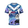 NRL Canterbury-Bankstown Bulldogs Custom Name Number Special Style T-Shirt