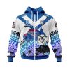 NRL Canterbury-Bankstown Bulldogs Custom Name Number Special Style Zip Up Hoodie