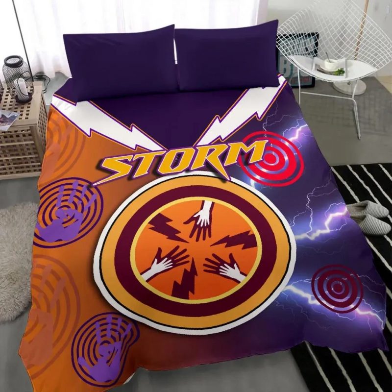 NRL Melbourne Storm Doona Cover V6