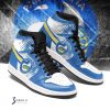 NRL Parramatta Eels Blue White Air Jordan 1 High Sneakers