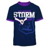 NRL Melbourne Storm Custom Name Number Flag Retro 1998 Jersey T-Shirt