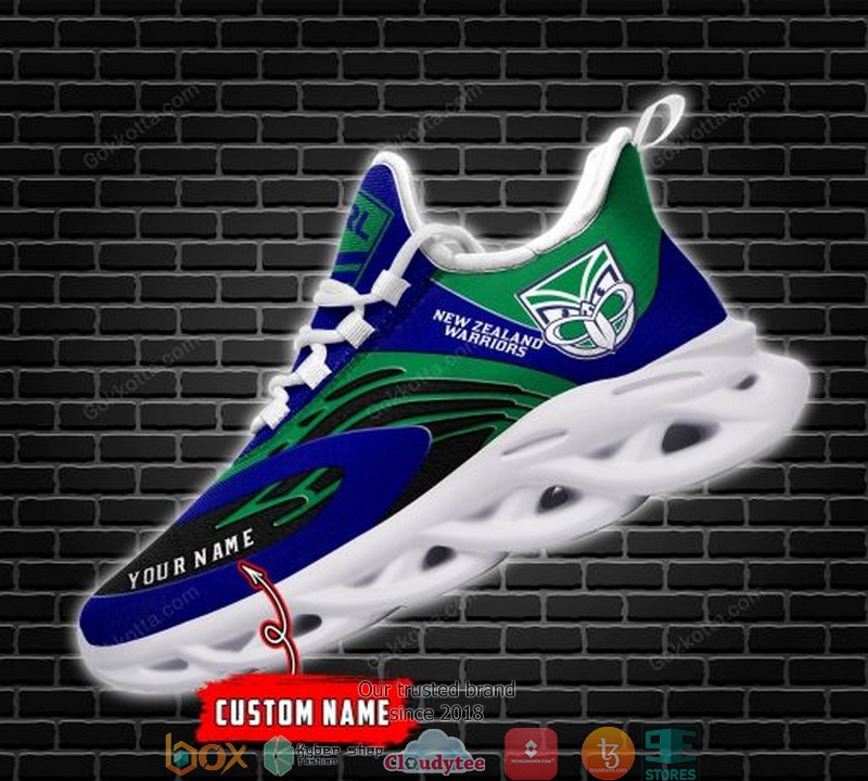 NRL New Zealand Warriors Custom Name Max Soul Shoes V4