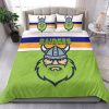 NRL Canberra Raiders Colorful Stripes Doona Cover