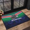 NRL New Zealand Warriors Mascot Indigenous Rubber Doormat
