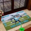 NRL Cronulla-Sutherland Sharks Welcome Home Custom Name Rubber Doormat