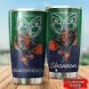 NRL New Zealand Warriors Mascot Custom Name Tumbler