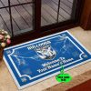 NRL Canterbury-Bankstown Bulldogs Welcome To Home Custom Name Rubber Doormat