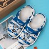 NRL Canterbury-Bankstown Bulldogs White Blue Crocs