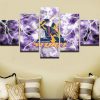 NRL Melbourne Storm 5 Panel Canvas  V2