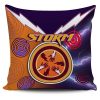 NRL Melbourne Storm Indigenous Style Square Pillow Case