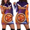 NRL Melbourne Storm Indigenous Style Women Hoodie Dress