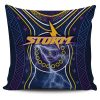 NRL Melbourne Storm Lightning Indigenous Square Pillow Case