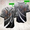 NRL New Zealand Warriors Mascot Custom Name Number Baseball Jersey