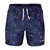 NRL Melbourne Storm Leaves Men Beach Shorts