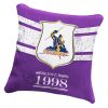 NRL Melbourne Storm EST 1998 Square Pillow Case