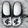 AFL Carlton Blues Custom Name Navy Blue White Crocs