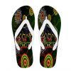 NRL Penrith Panthers New Indigenous Style Flip Flops