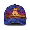AFL Brisbane Lions Poppy Flower Blue Classic Cap
