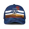 AFL Geelong Cats Navy Blue Poopy Flowers Classic Cap