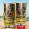 AFL Richmond Tigers Custom Name Mascot Yellow Tumbler