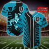 AFL Port Adelaide Custom Name Number Mascot Baseball Jersey