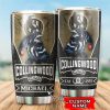 AFL Collingwood Magpies Custom Name Mascot Tumbler