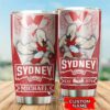 AFL Sydney Swans Custom Name Mascot Red Tumbler